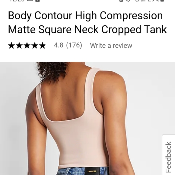 Body contour crop top - Brand new! - Picture 5 of 7
